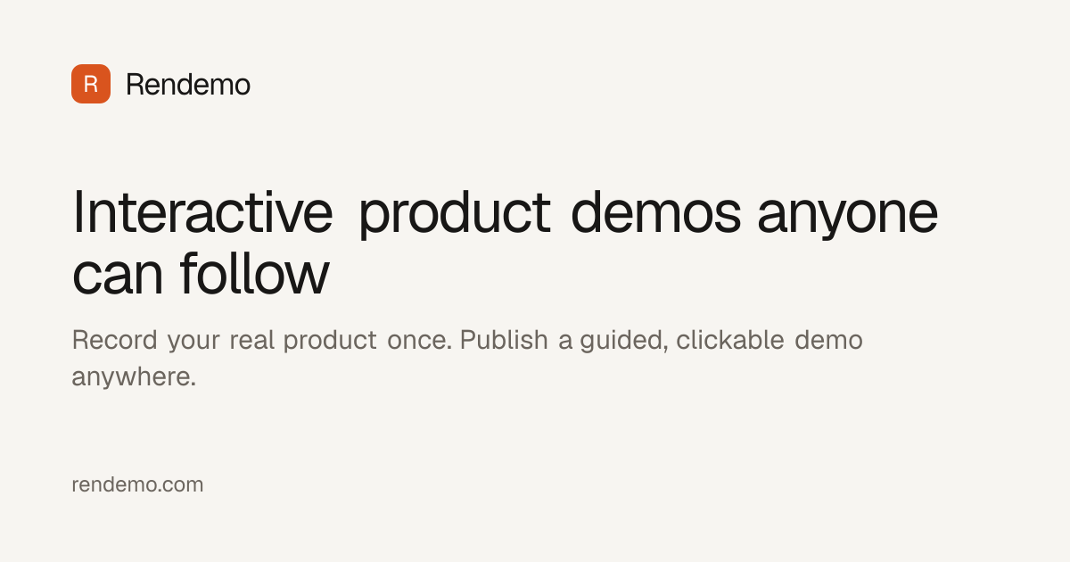 www.rendemo.com image